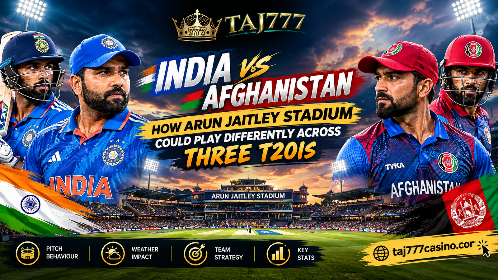 India vs Afghanistan T20I 2026
